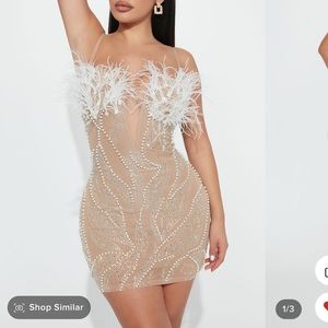 Maya embellished mini dress